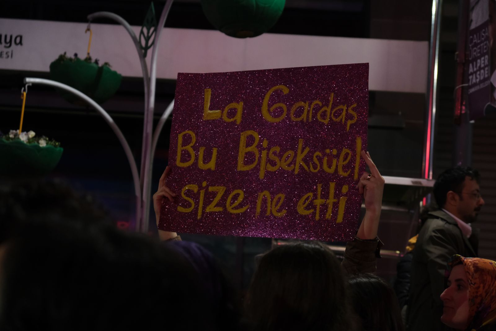 Nazlı Yıldırım’ın objektifinden 13. Ankara Feminist Gece Yürüyüşü Kaos GL - LGBTİ+ Haber Portalı